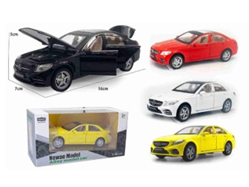 1:32 Die Cast Car Pull Back W/L_S(3C) toys