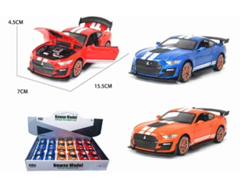 1:32 Die Cast Car Pull Back W/L_S(12in1) toys