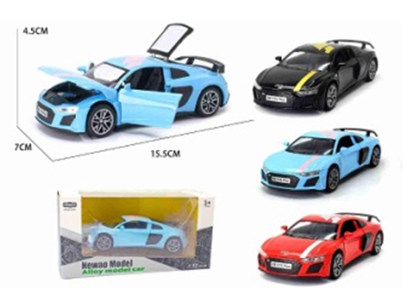 1:32 Die Cast Car Pull Back W/L_S(3C) toys