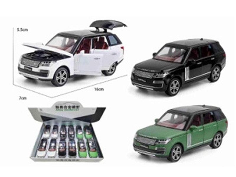 1:32 Die Cast Car Pull Back W/L_S(12in1) toys
