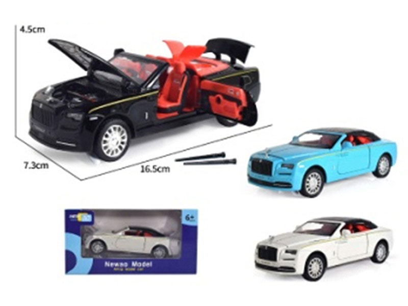 1:32 Die Cast Car Pull Back W/L_S(4C) toys