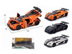 1:32 Die Cast Car Pull Back W/L_S(3C) toys