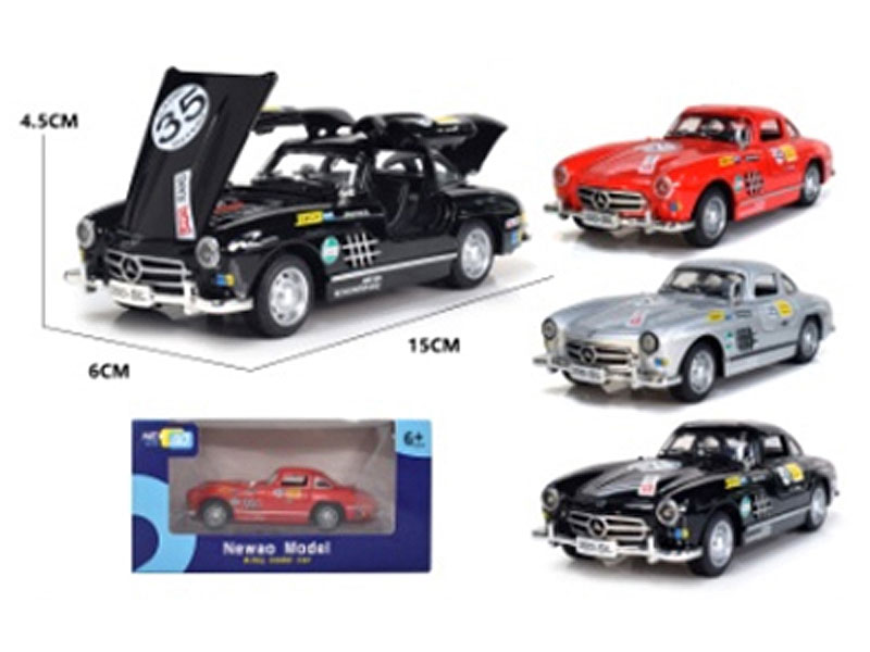 1:32 Die Cast Car Pull Back W/L_S(3C) toys