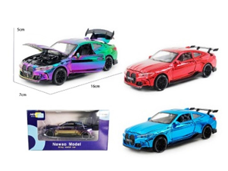 1:32 Die Cast Car Pull Back W/L_S(3C) toys