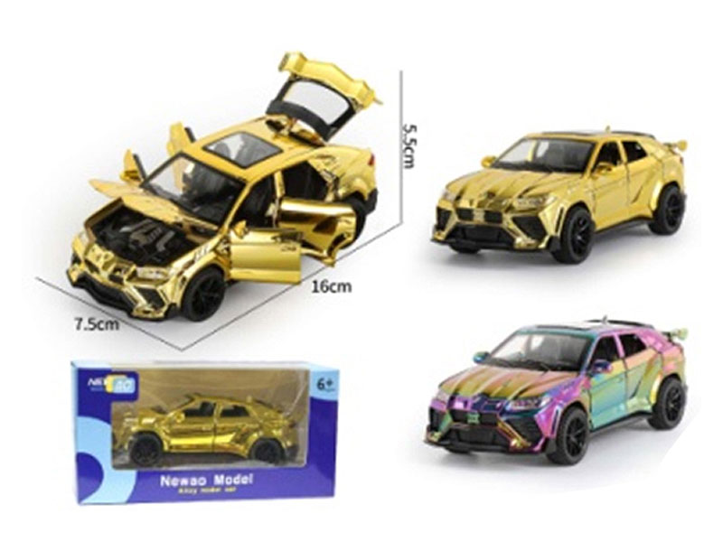 1:32 Die Cast Car Pull Back W/L_S(2C) toys