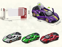 1:36 Die Cast Sports Car Pull Back W/L_M(4C)