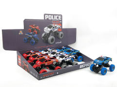 Pull Back Climbing Police Car(9in1) toys