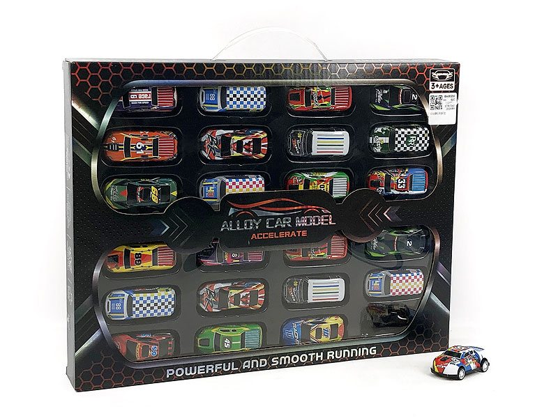 Pull Baack Car(24in1) toys
