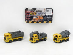 Pull Back Construction Truck(3S) toys