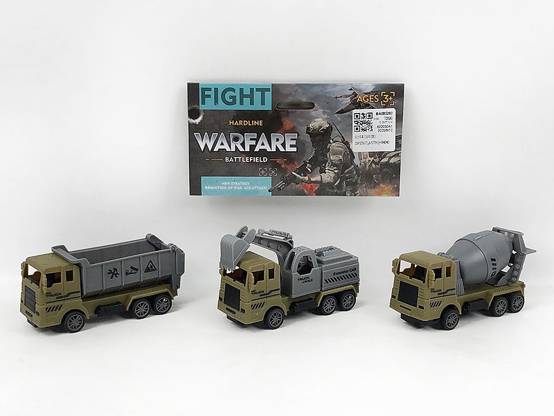Pull Back Construction Truck(3S) toys