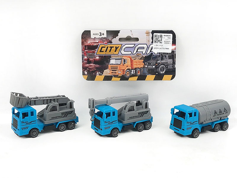 Pull Back Construction Truck(3S) toys