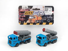 Pull Back Missile Car(2S) toys