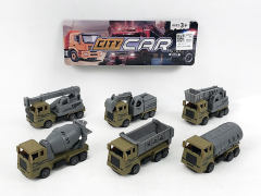 Pull Back Construction Truck(6in1) toys