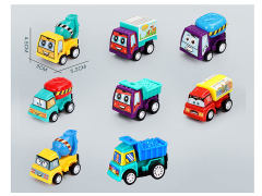 Pull Back Construction Truck(8S) toys
