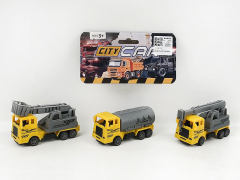 Pull Back Construction Truck(3in1) toys