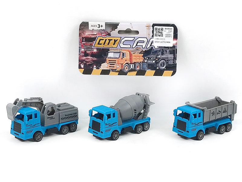 Pull Back Construction Truck(3in1) toys