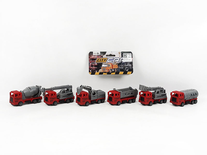 Pull Back Construction Truck(2in1) toys