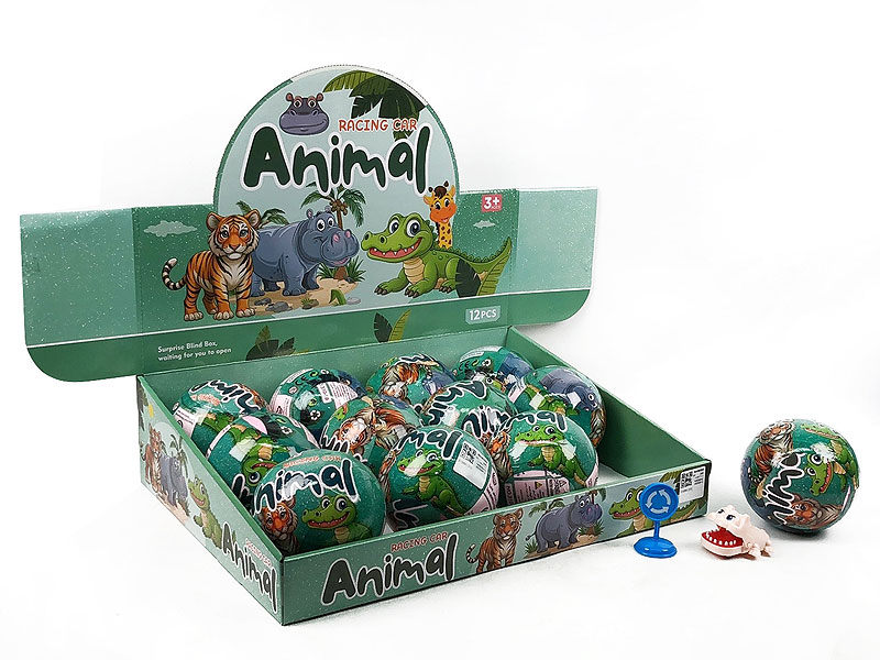 Pull Back Animal Car(12in1) toys