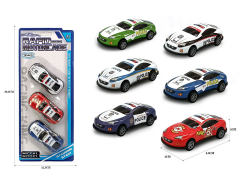 Pull Back Police Car(3in1) toys