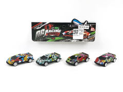 Pull Back Racing Car(4in1) toys