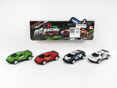 Pull Back Police Car(4in1) toys