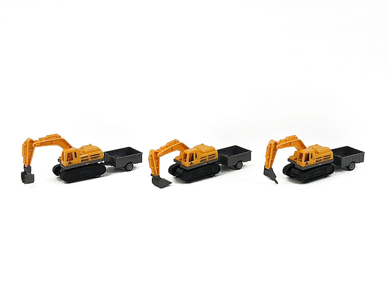 Pull Back Construction Truck Set(3in1) toys