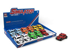 Pull Back Police Car(12in1) toys