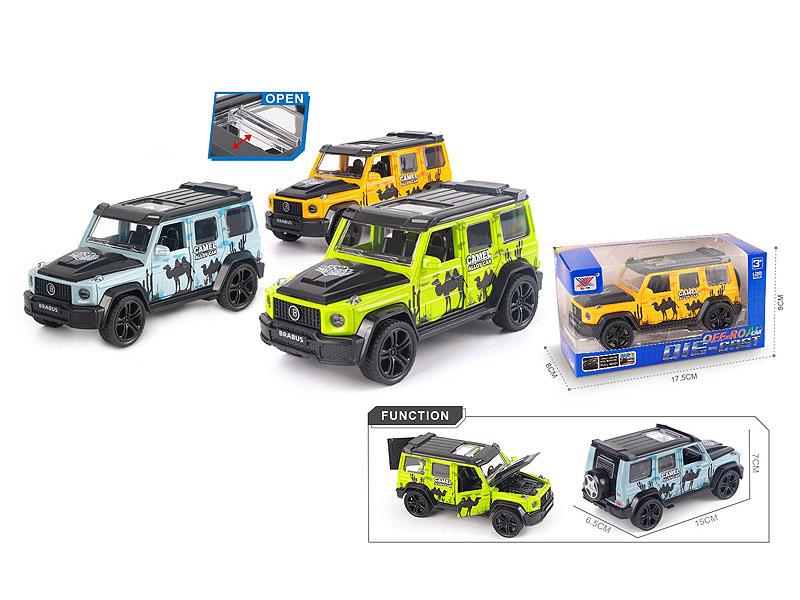 1:28 Die Cast Car Pull Back(3C) toys
