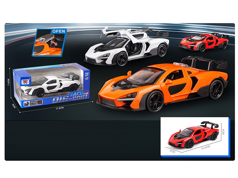 1:28 Die Cast Car Pull Back(3C) toys