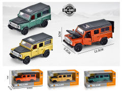 1:36 Die Cast Cross-country Car Pull Back(3C) toys
