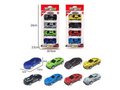 1:64 Die Cast Car Pull Back(4in1) toys