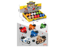 Pull Back Motorcycle(12in1) toys