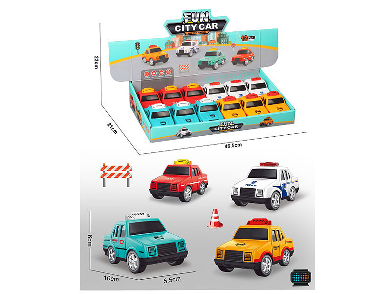Pull Back Car(12in1) toys