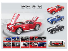 1:22 Die Cast Car Pull Back(3C) toys