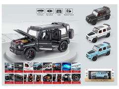 1:22 Die Cast Car Pull Back W/L_S(3C) toys
