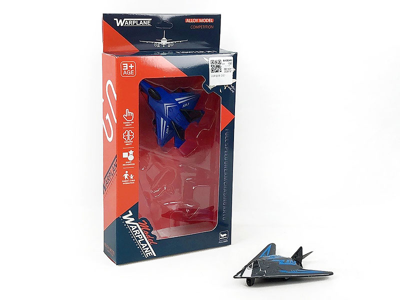 Die Cast Fighter Pull Back(2in1) toys