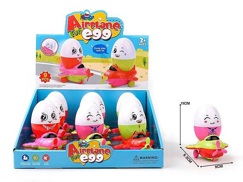 Pull Back Airplane(9in1) toys