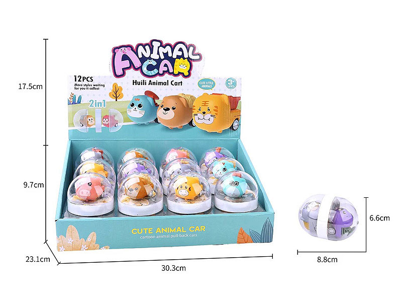Pull Back Car(12in1) toys