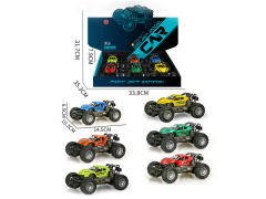 1:28 Die Cast Sports Car Pull Back(6in1) toys