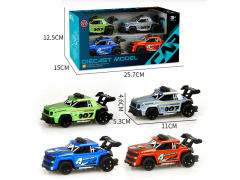 1:36 Die Cast Sports Car Pull Back(4in1) toys