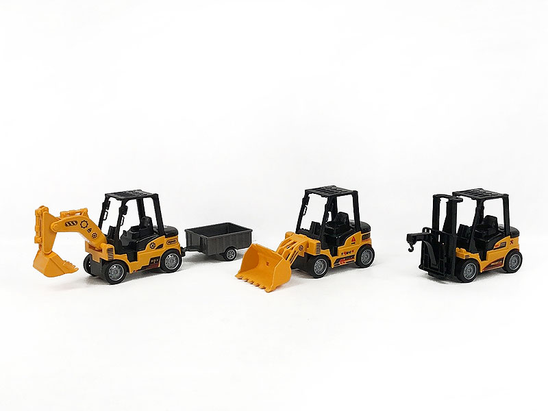 Pull Back Construction Truck(3in1) toys