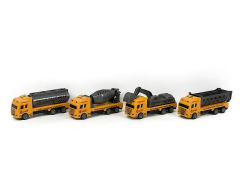 Pull Back Construction Truck(4in1) toys