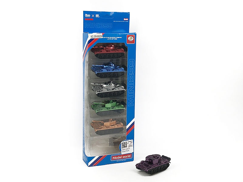 Pull Back Tank(6in1) toys