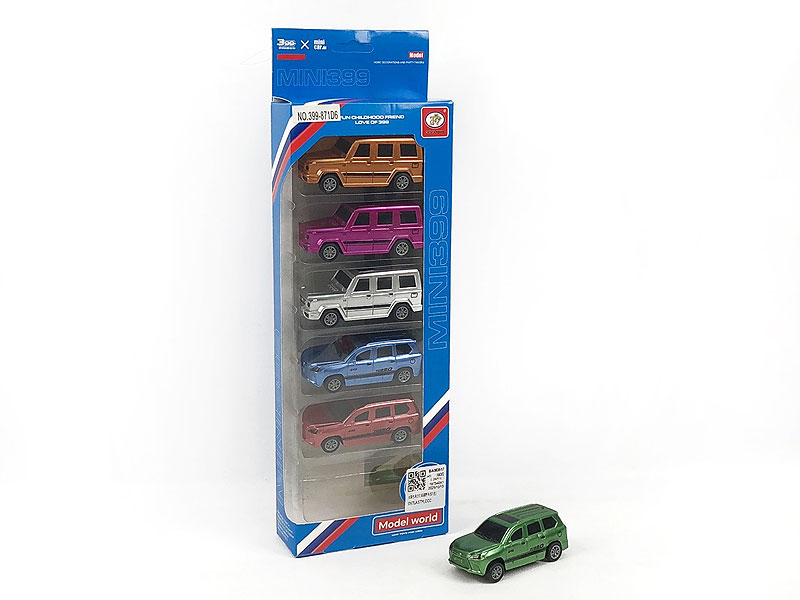Pull Back Cross-country Car(6in1) toys