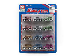 Pull Back School Bus(12in1) toys