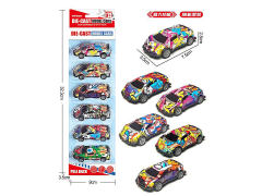 Die Cast Car Pull Back(6in1) toys