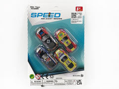 Pull Back Sports Car(4in1) toys