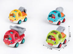 Pull Back Construction Truck(4S) toys