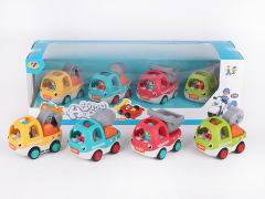 Pull Back Construction Truck(4in1) toys