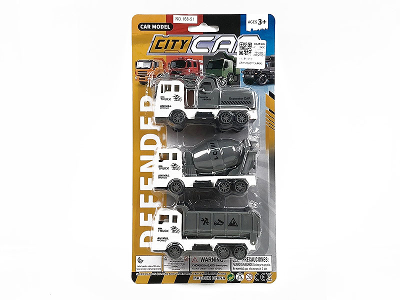 Pull Back Construction Truck(3in1) toys